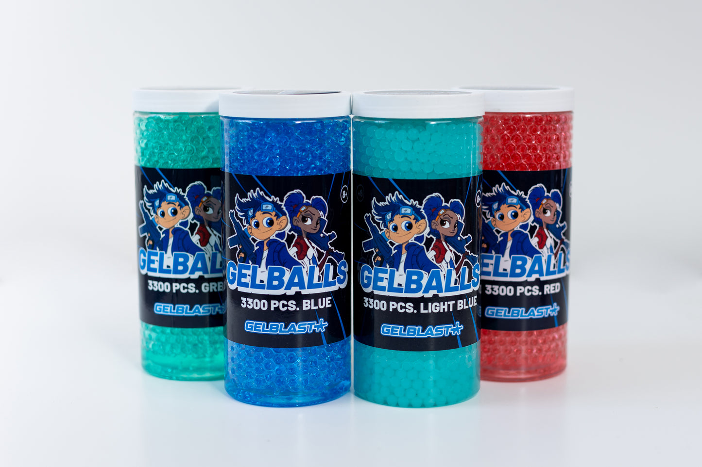 GelBlast GelBalls Finish Make 3300 Pcs Blue