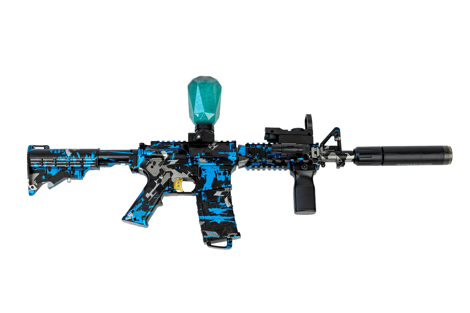 GelBlast M4A1-LightStorm Silver Military
