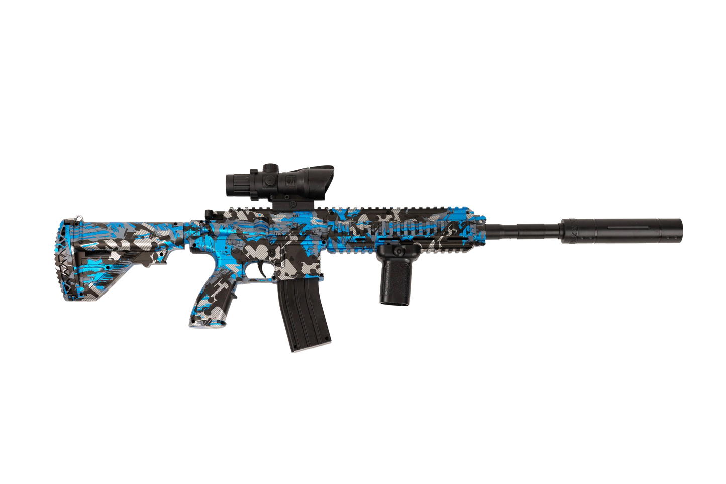 GelBlast M4A1 ULTRA Silver Military
